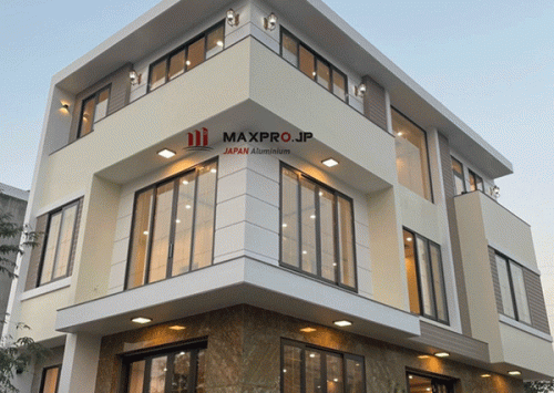 Lắp đặt cửa nhôm biệt thự 
